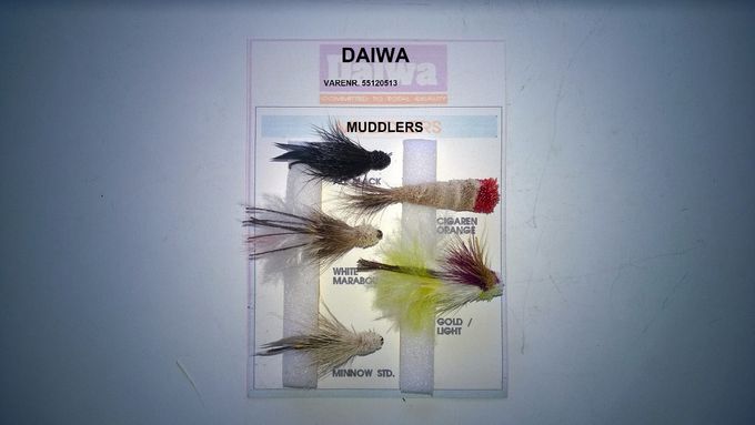 DAIWA MUDDLERS FLUESÆT
KR. 59,75  NU KR. 30,00
LAGER 2 STK.
