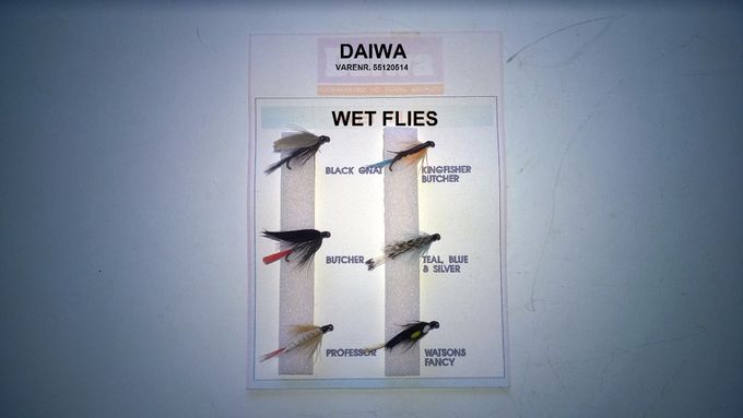 DAIWA WET FLIES FLUESÆT
KR. 59,75  NU KR. 30,00
LAGER  2 STK.