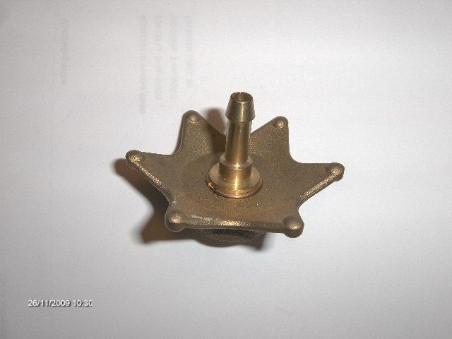 GAS SLANGESPIDS M. STJERNEOMLØBER VARE NR. 35375  KR. 237,50